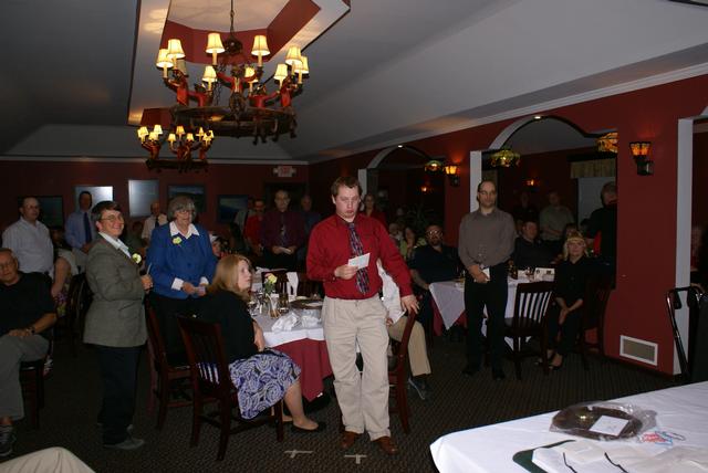 Active Members stand to receive silver trimmed &quot;Challenge Coins&quot;  Annual Banquet 5/18/2012